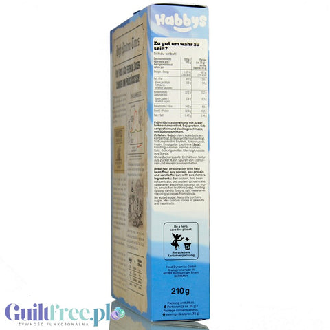 Habbys Crunch Keto Cereal Foxy Frost 36% protein, no added sugar, gluten free