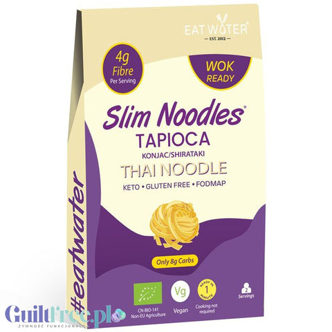 Slim Pasta Eat Water Tapiocca Konjac, Thai Noodles - bio makaron shirataki z tapioką