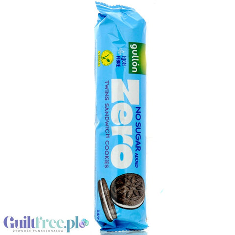 Gullón DietNature Twins - no added sugar cocoa sandwich with cream, 210g
