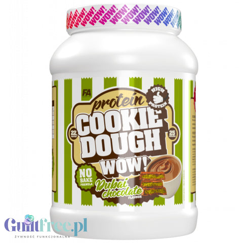 FA WOW! Protein Cookie Dough Dubai Chocolate