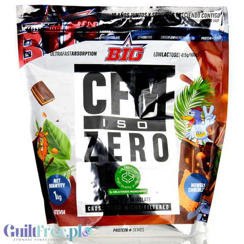 BIG® CFM ISO Zero, Mowgly Chocolate 1kg