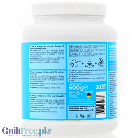 More Nutrition More Clear Pear Juice 600g - clear milk protein isolate, light protein nutrition with stevia, pear flavor