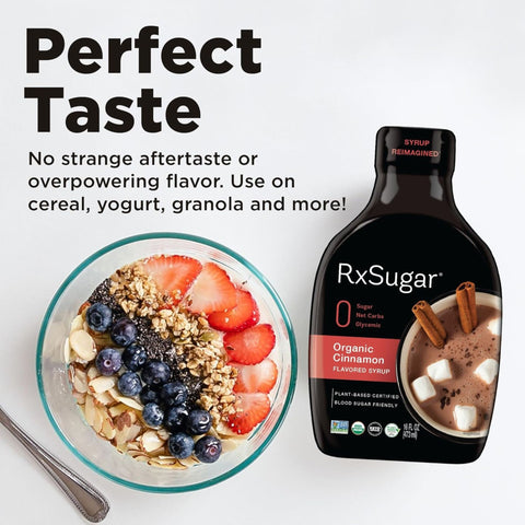 copy of RxSugar Allulose 473ml, Vanilla - sweetener, allulose in liquid syrup, vanilla flavor