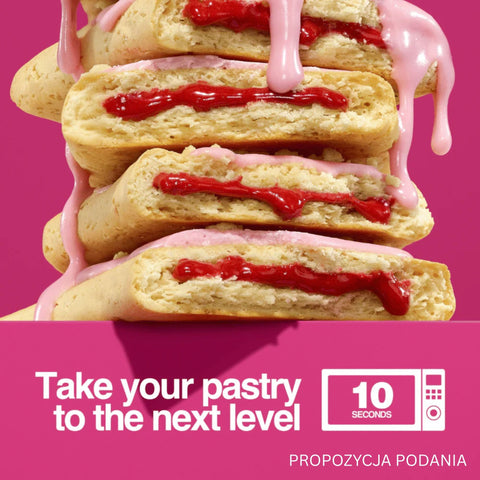 Legendary Foods Tasty Pastry Cherry Crumble - stuffed sugar-free hot cakes like Pop Tarts