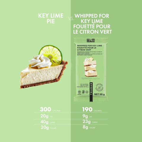 TRUBAR Whipped for Key Lime - wegański baton proteinowy bez soi, glutenu i słodzików
