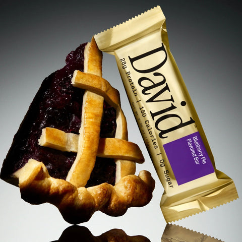 David Protein Bar Blueberry Pie 62g
