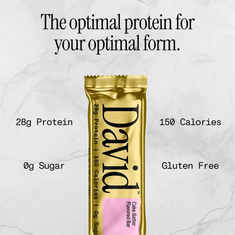 David Protein Bar Cake Batter 62g