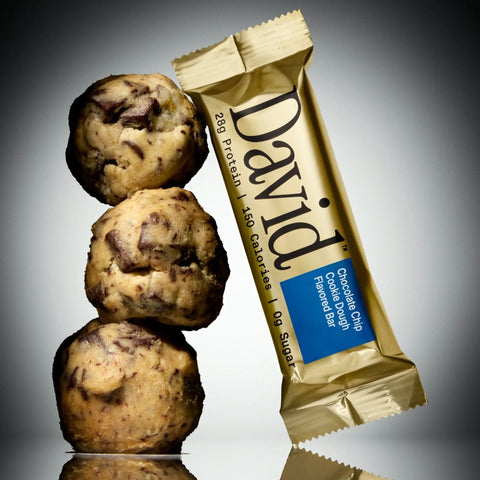 David Protein Bar Chocolate Chip Cookie Dough 62g