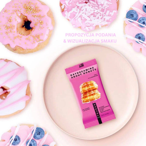 TRUBAR Daydreaming About Donuts - wegański baton białkowy bez soi, glutenu i słodzików