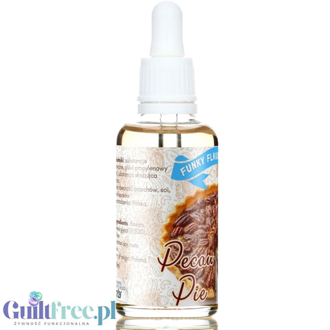 Funky Flavors Sweet Pecan Pie - sugar & calorie free liquid food flavoring
