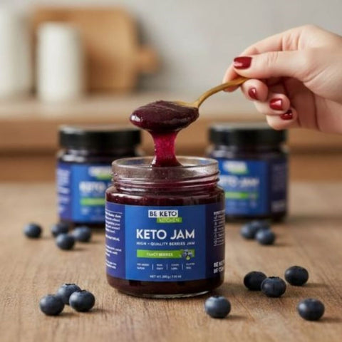 Be Keto Jam Fancy Berries - Keto Jam™ Fancy Berries 108 kcal with erythrol and xylitol