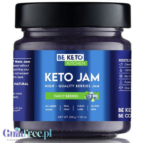 Be Keto Jam Fancy Berries - Keto Jam™ Fancy Berries 108 kcal with erythrol and xylitol