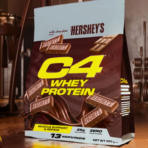 Hershey's® C4 Whey Protein 455g - Hershey's only original protein supplement