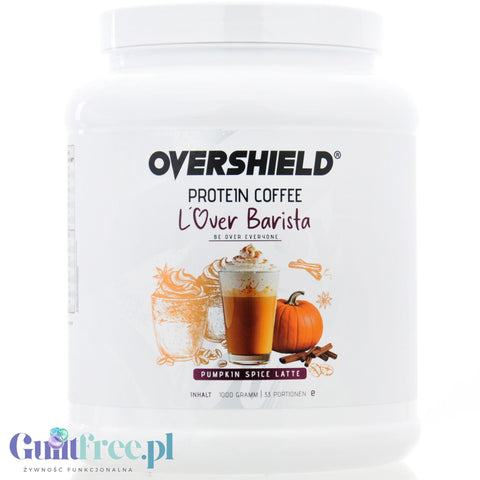 Overshield® Protein Coffee L'Over Barista Pumpkin Spice Latte - kawa proteinowa 21g białka
