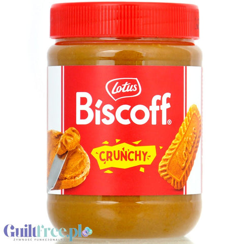 Lotus Biscoff Speculoos Crunchy (CHEAT MEAL) 0,7kg - belgijskie masło ciasteczkowe XXL