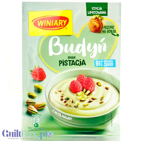 copy of Winiary sugar free pistachio pudding without sweeteners