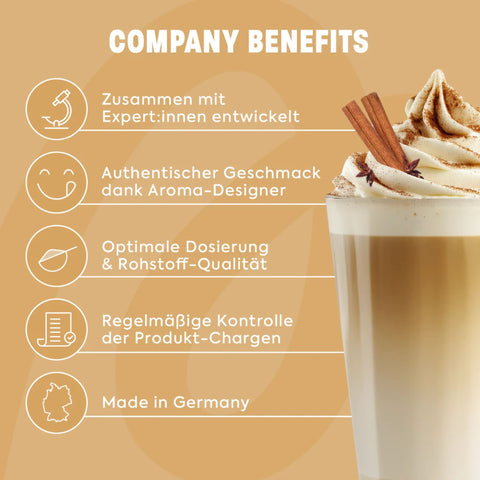 More Nutrition Protein Iced Chai Latte sachet 25g - protein coffee with cinnamon and glucomannan, 16g protein