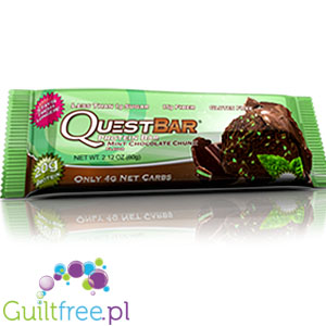 Quest Bar Protein Bar Mint Chocolate Chunk Flavor
