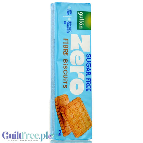 Gullón sugar free fiber biscuits