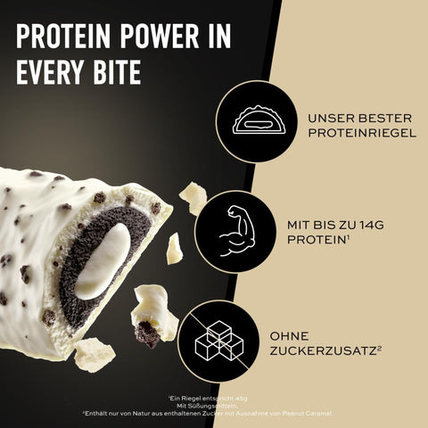 ESN Designer Bar Dark Cookie White Choc - baton białkowy z ciasteczkami i białą czekoladą 188kcal