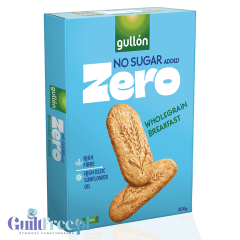 Gullón sugar free fiber morning biscuits 216g