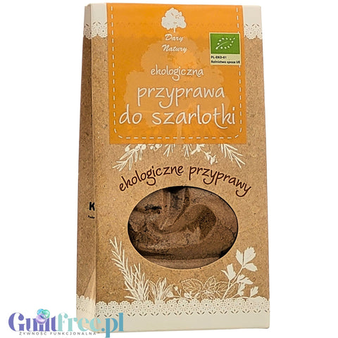 Gifts of Nature Organic spice for apple pie without sugar and gluten