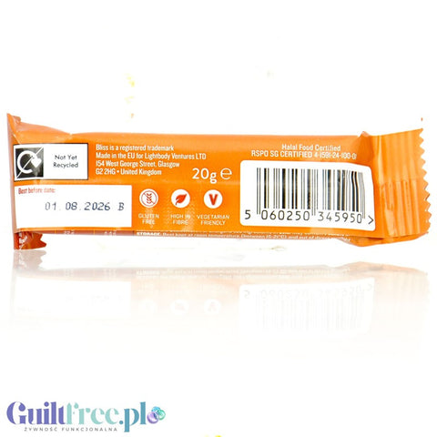 Bliss Whip Salted Caramel - batonik 72kcal, Solony Karmel & Mleczna Czekolada