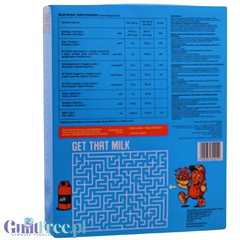 Gains Therapy Peanut Power - high protein peanut butter cereal