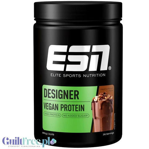 Esn Vegan Designer Protein, 910g, Hazelnut Nougat