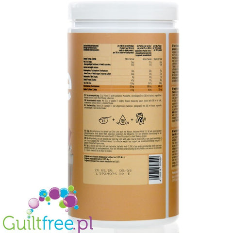 More Nutrition Protein Iced Chai Latte Cinnamon Bun 500g - protein coffee with cinnamon & glucomannan, 16g protein & 97kcal