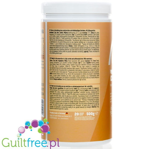 More Nutrition Protein Iced Chai Latte Cinnamon Bun 500g - protein coffee with cinnamon & glucomannan, 16g protein & 97kcal