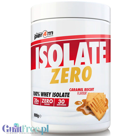 Per4m Isolate Zero 900g Caramel Biscuit