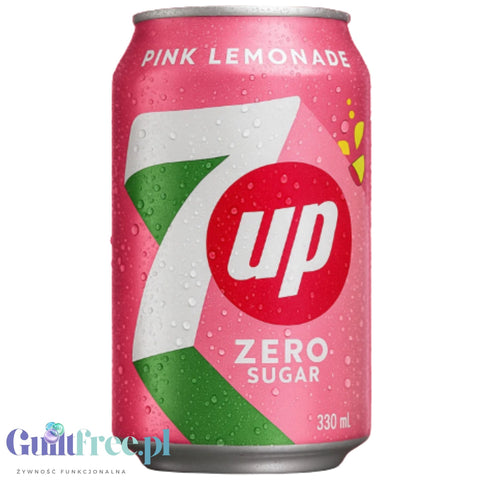 7up Pink Lemonade Zero Sugar 330ml - pink lemonade without sugar