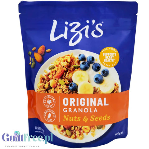 Lizi's Original Nuts & Seeds Granola GL5,5 owsiano-orzechowa
