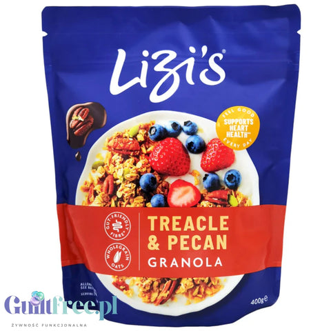 Lizi's Granola Treacle & Pecan - owsiana granola z pekanami i melasą GL7,3