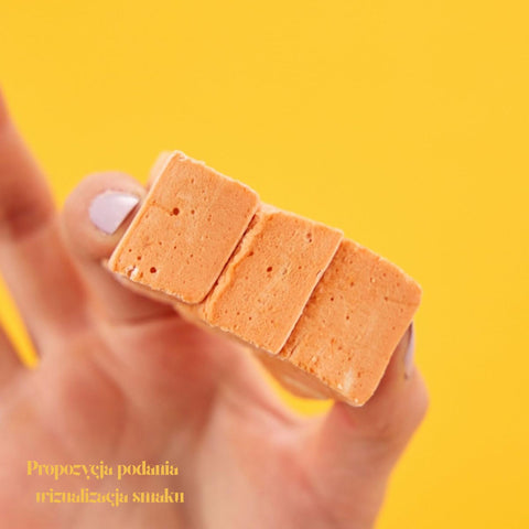 Flower & White Mango & Passion Fruit Mallow 59kcal KRÓTKA DATA - baton piankowy mango marakuja