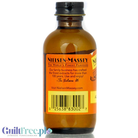 Nielsen-Massey Almond Extract - naturalny ekstrakt migdałowy z olejkiem z gorzkich migdałów