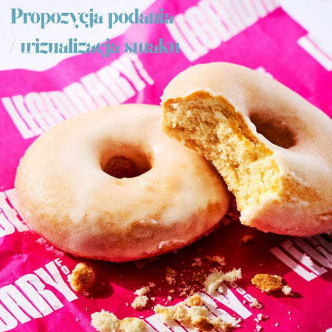 Legendary Foods Protein Donuts Vanilla Glazed - donuty waniliowe z lukrem 20g białka