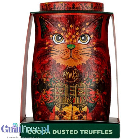 Monty Bojangles Orange Angelical Truffles (CHET MEAL) obłędne luksusowe praliny w zjawiskowej kociej puszce