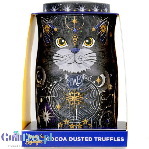 Monty Bojangles Cookie Moon Truffles (CHET MEAL) obłędne luksusowe praliny w zjawiskowej kociej puszce