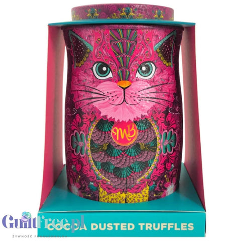 Monty Bojangles Choccy Scoffy Pink Persian (CHET MEAL) obłędne luksusowe praliny w zjawiskowej kociej puszce