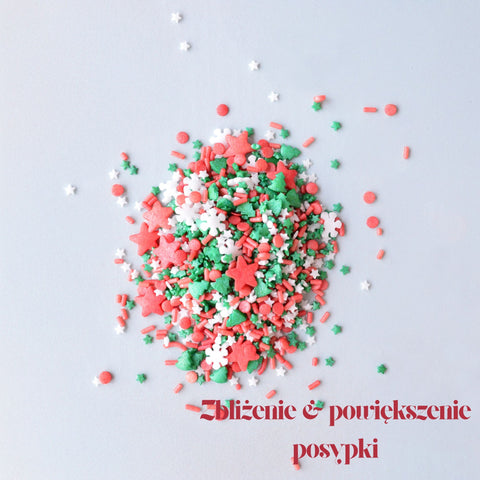 NO SUGAR SUGAR Streusel Mix Winter Love - Christmas sugar-free sprinkles with erythrol