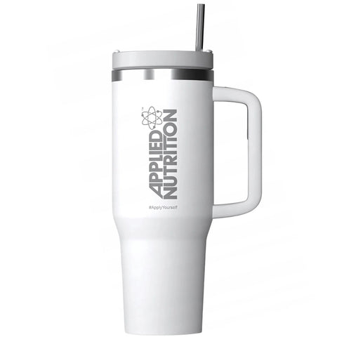 Applied Nutrition Cooler Cup 1200ml White - kubek termiczny ze stali nierdzewnej Stanley