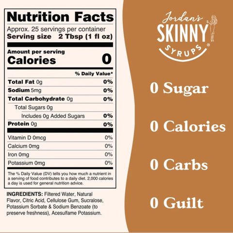 Jordan's Skinny Syrups Italian Weeding Cake - syrop zero kalorii o smaku Tortu z Kremem