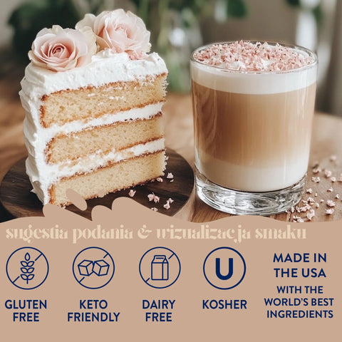 Jordan's Skinny Syrups Italian Weeding Cake - syrop zero kalorii o smaku Tortu z Kremem