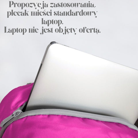 Fitmark™ The Envoy Backpack - plecak sportowy z przegrodą na posiłki, Pink