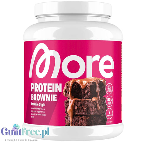 More Nutrition Protein Brownie Baking Mix with no added sugar