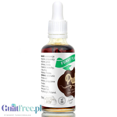 Funky Flavors Basic Praline 30ml - pralinkowe kropelki do potraw i napojów bez cukru i słodzików
