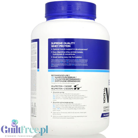 USN Blue Lab Whey Caramel Popcorn protein powder 34g