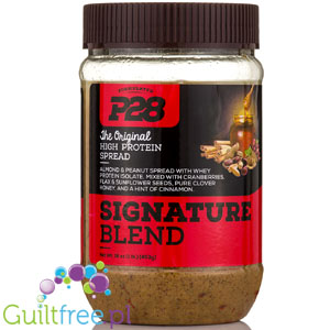 P28 Signature Blend, The Original High Protein Spread with Protein Isolate and with Xylitol - Almond butter with walnut, no adde